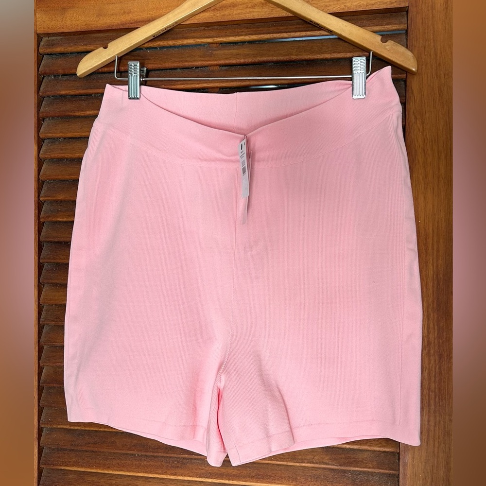 NWT COTTON ON CURVE Knit Biker Shorts Lollipop Color Size 16